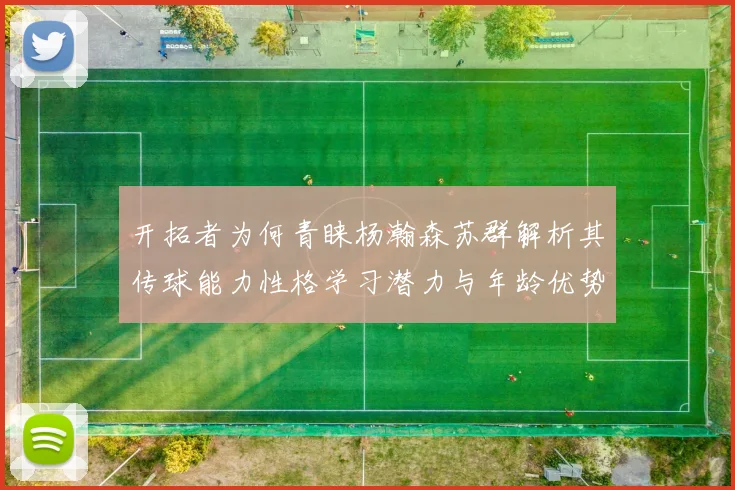 开拓者为何青睐杨瀚森苏群解析其传球能力性格学习潜力与年龄优势